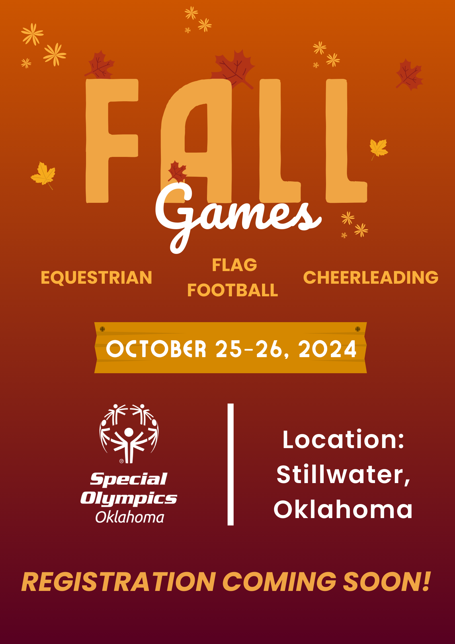 2024 Fall Games - Special Olympics Oklahoma